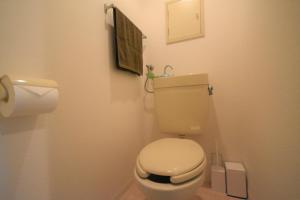 a bathroom with a white toilet in a room at Tresor Misono - Vacation STAY 14287 in Sapporo