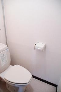 a bathroom with a toilet and a roll of toilet paper at Ark City Asahikawa - Vacation STAY 8528 in Asahikawa