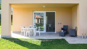Patio nebo venkovní prostory v ubytování Appartamenti Zerboni