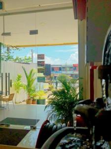 Posezení v ubytování Power Hotel