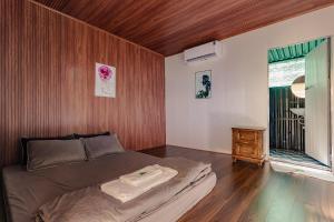 Postel nebo postele na pokoji v ubytování Suoi Da Homestay