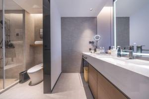 Ένα μπάνιο στο Atour Hotel Hefei High-Tech Zone Xiyou Road