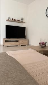 TV a/nebo společenská místnost v ubytování Seabreeze Marsaxlokk Apartment