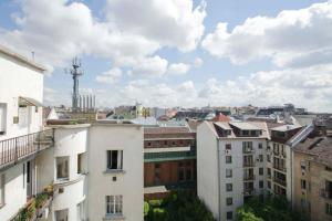 Výhľad na mesto Budapešť alebo výhľad na mesto priamo z apartmánu