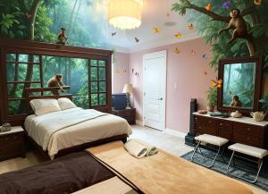 Кровать или кровати в номере Royal Boutique Hotel