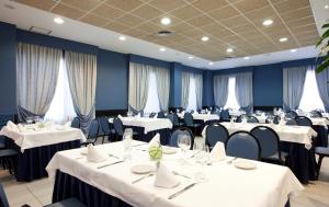 Restaurace v ubytování Hotel Ciudad de Alcañiz