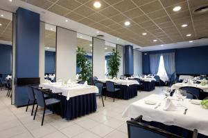 Restaurace v ubytování Hotel Ciudad de Alcañiz