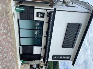 an overhead view of a building with windows at Watatsumi no yado - Vacation STAY 44120v in Iki