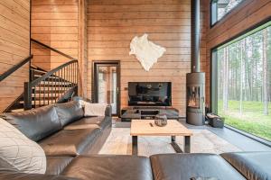 Et opholdsområde på Villa Tieva B Ski-in Ski-out by Aavalevi