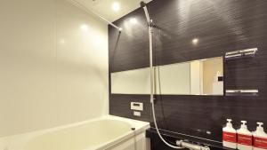 Koupelna v ubytování RakutenSTAY x Shamaison Osaka Dekijima - 205