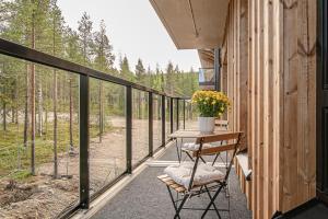 Ban công/sân hiên tại Levillas Levin Cranberry C26