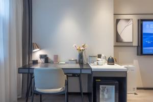 TV/trung tâm giải trí tại Atour Hotel Xiamen SM Plaza Taiwan Street