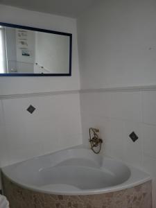 Ένα μπάνιο στο Ferienwohnung Sieg