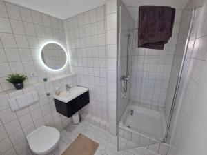 Ένα μπάνιο στο Wohnung in Ratingen Lintorf