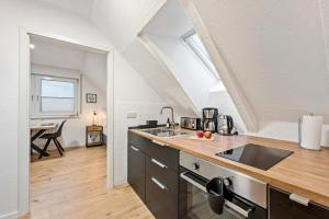 Η κουζίνα ή μικρή κουζίνα στο Sali Homes - Neckarwestheim - Basic Home