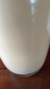 KulhudhuffushiNilaa的桌子上一个白色花瓶的特写