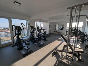 Γυμναστήριο ή/και όργανα γυμναστικής στο Apartament Maya - 2 Camere, Pool, Spa and Private Parking +18 φωτογραφίες