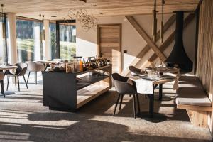 Χώρος καθιστικού στο Dependance Siera presso Borgo Antico Mountain Lodge