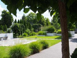 Dārzs pie naktsmītnes Hotel Wena