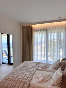 Ένα ή περισσότερα κρεβάτια σε δωμάτιο στο Baltic Infinity Resort&Spa Apartament Dworek +13 φωτογραφίες