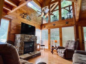 Et opholdsområde på Creekside Rendezvous