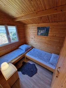 Ruang duduk di Nad Wąwozem POKOJE I DOMKI 660-271-050 Polańczyk