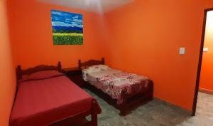 Postel nebo postele na pokoji v ubytování Umbral Calchaquí