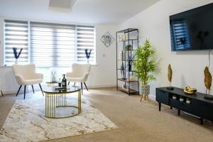 Et tv og/eller underholdning på Shiloh Cottage