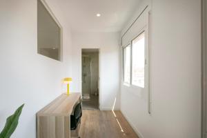 TV a/nebo společenská místnost v ubytování Nice apartment with 3 bedrooms