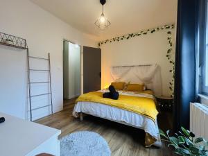 Postel nebo postele na pokoji v ubytování Casa Balzac – T3