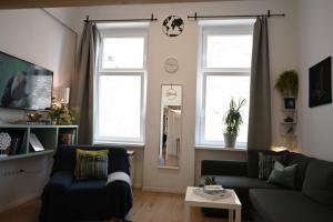 TV a/nebo společenská místnost v ubytování Brightside + 19 fotografií