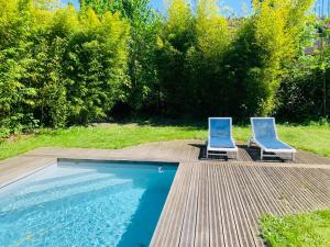 Πισίνα στο ή κοντά στο Stunning Home in Divonne-les-Bains