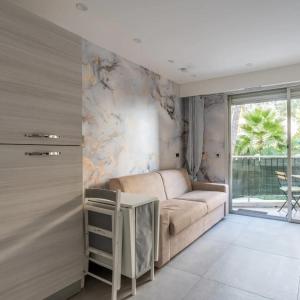 O zonă de relaxare la Casa Dolce Vita Menton