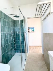 Koupelna v ubytování B&B Salty Mermaid