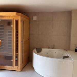 Koupelna v ubytování Suite Romantique - Nature & Spa