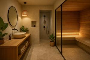 Koupelna v ubytování Ceylonry Life Boutique Villa