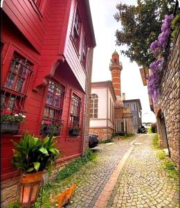 Bygningen som villaen ligger i