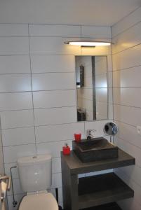 Koupelna v ubytování Chambre d'hotes "L'étable d'irène"