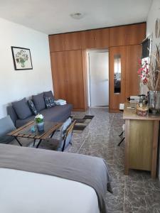 Posezení v ubytování B&B Casa Rubí