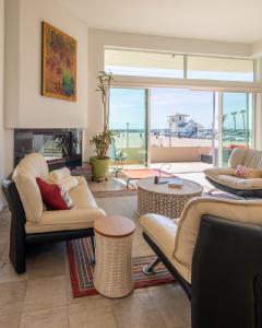 Posezení v ubytování Time2Relax