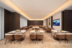 Posezení v ubytování Atour Hotel Xi'an Jiaotong University Changle Park Subway Station