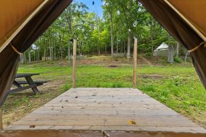 Gallery image of Glamping Yurt #2 in Red River Gorge with Wooded Views & Bath House in Stanton