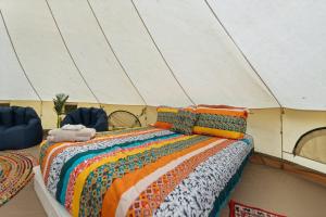 Gallery image of Glamping Yurt #2 in Red River Gorge with Wooded Views & Bath House in Stanton