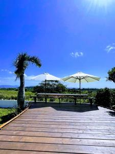 Naturlandskabet i nærheden af feriehuset