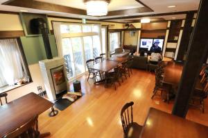 TV a/nebo společenská místnost v ubytování Larix Tateshina Villa - Vacation STAY 86531v