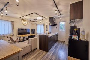 Nhà bếp/bếp nhỏ tại Villa Hanasaku Karuizawa Miyota - Vacation STAY 14433v
