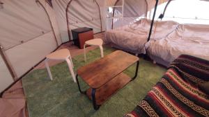 Katil atau katil-katil dalam bilik di Lantern Garden Nasu Highlands Glamping Site - Camp - Vacation STAY 42055v