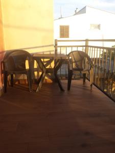 Uma varanda ou terraço em Guest House Sombrero