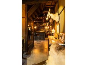 a room with a dog sitting in the middle of a room at Hyohaku - Vacation STAY 61130v in Ichinomiya