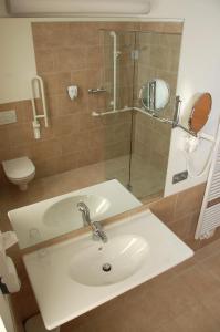 Kúpeľňa v ubytovaní Hotel Bräuwirt